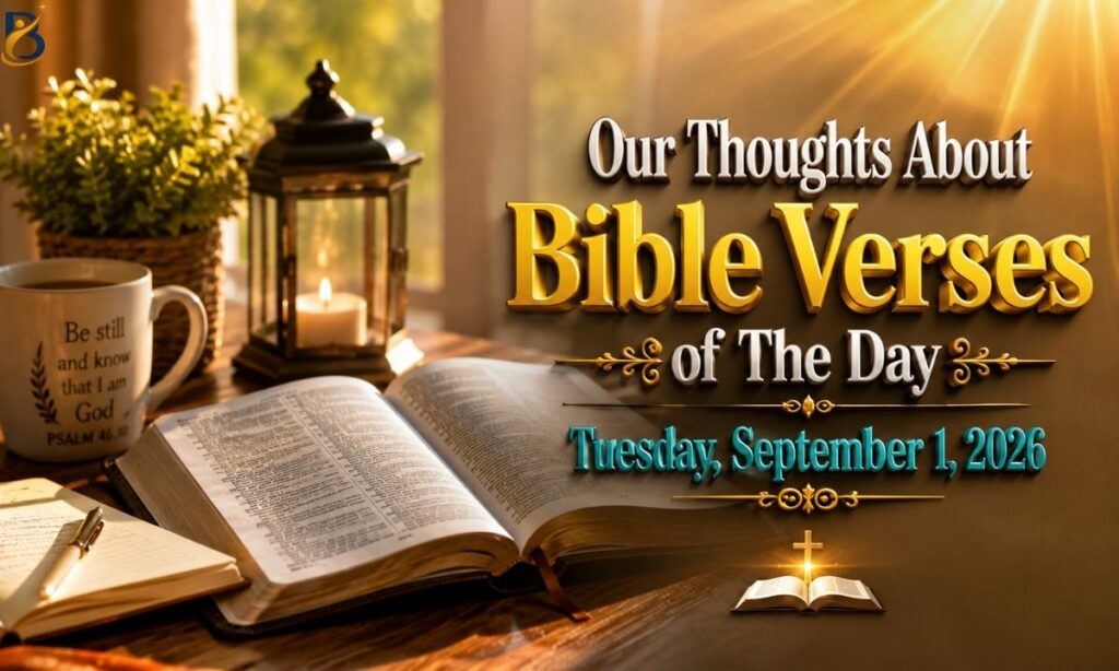 Bible Verses of The Day Tuesday September 1 2026