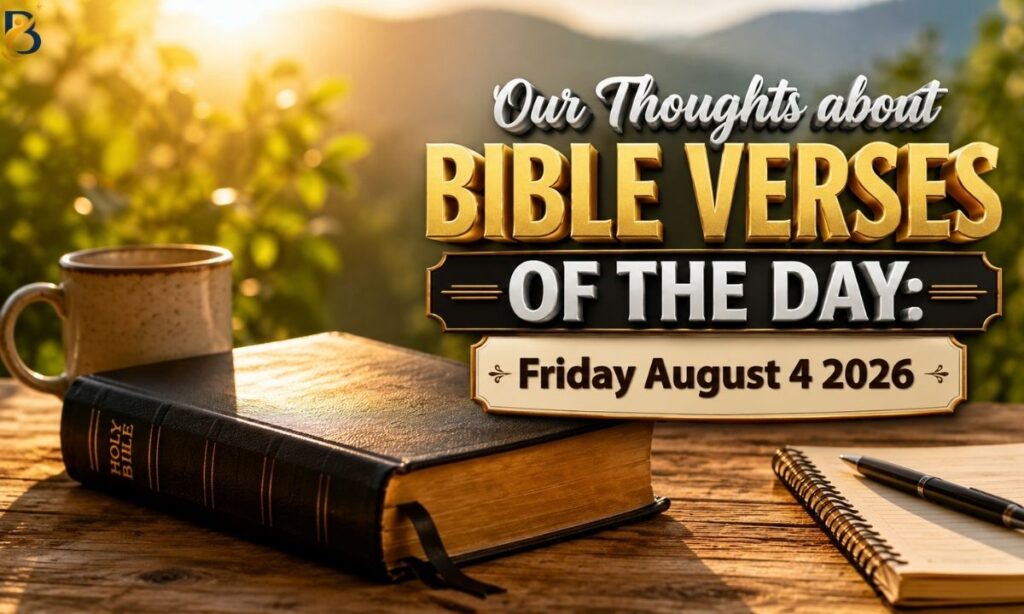 Bible Verses of The Day Friday September 4 2026