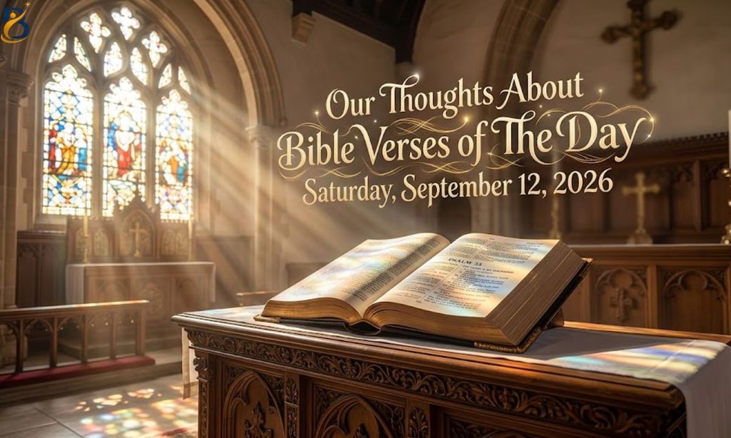 Bible Verses of The Day Saturday September 12 2026 