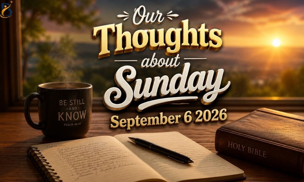 Bible Verses of The Day Sunday September 6 2026