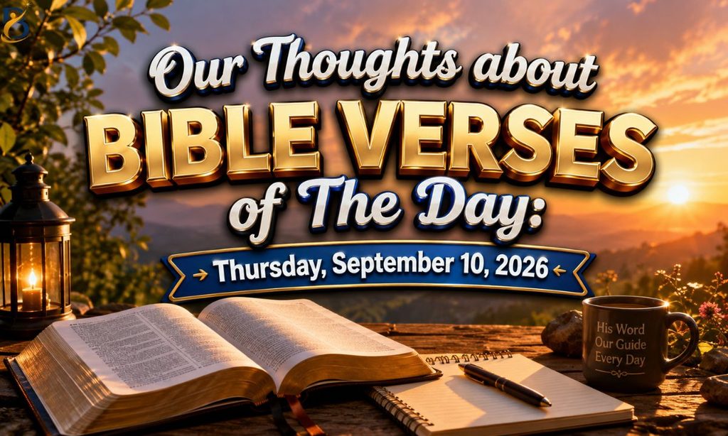 Bible Verses of The Day Thursday September 10 2026 