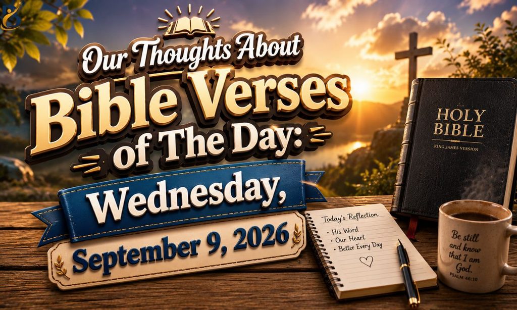 Bible Verses of The Day Wednesday September 9 2026