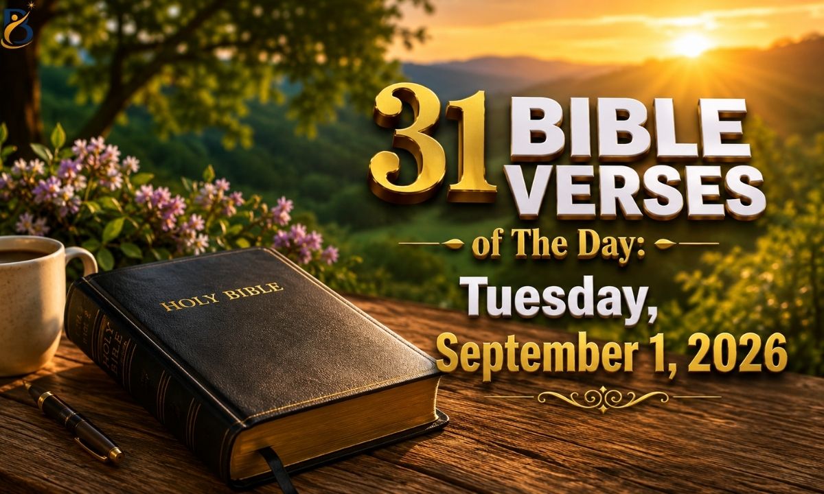 Bible Verses of The Day Tuesday September 1 2026