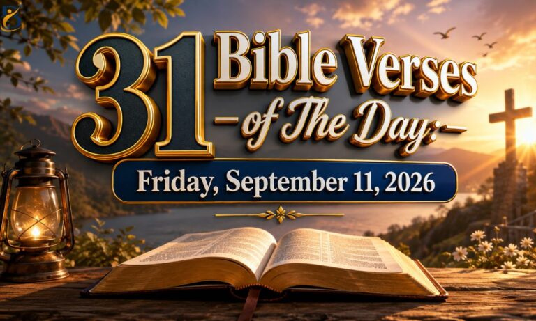Bible Verses of The Day Friday September 11 2026