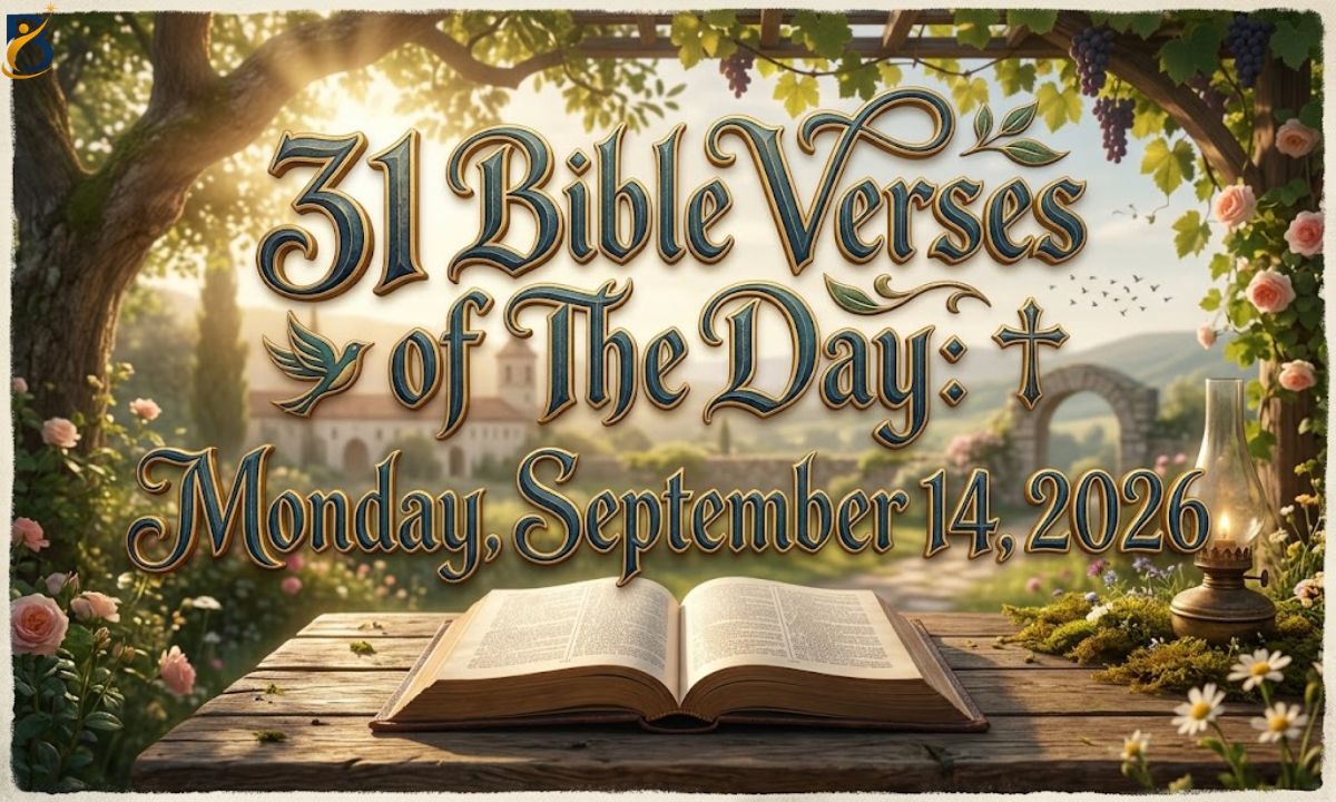 Bible Verses of The Day Monday September 14 2026