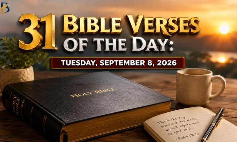 Bible Verses of The Day Tuesday September 8 2026