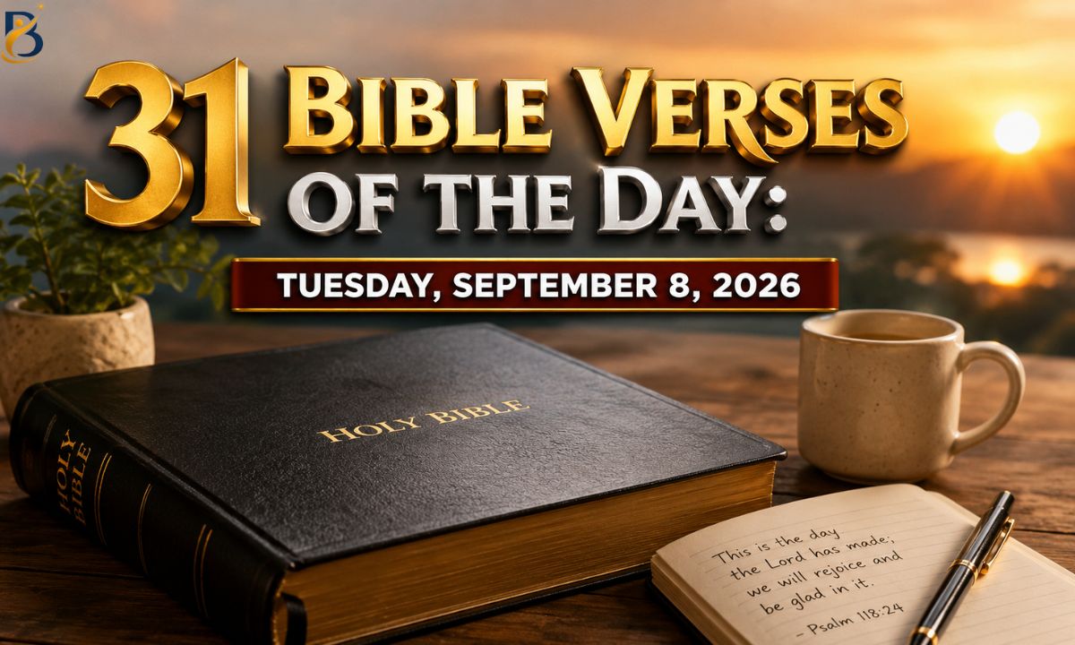 Bible Verses of The Day Tuesday September 8 2026