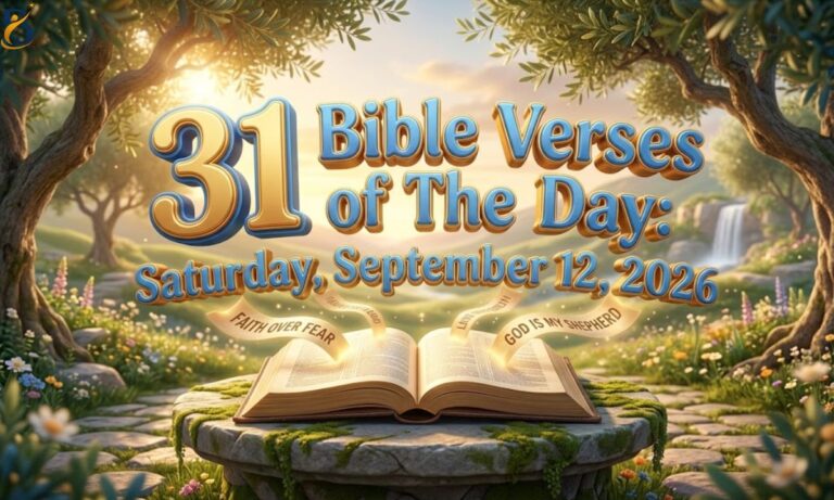 Bible Verses of The Day Saturday September 12 2026