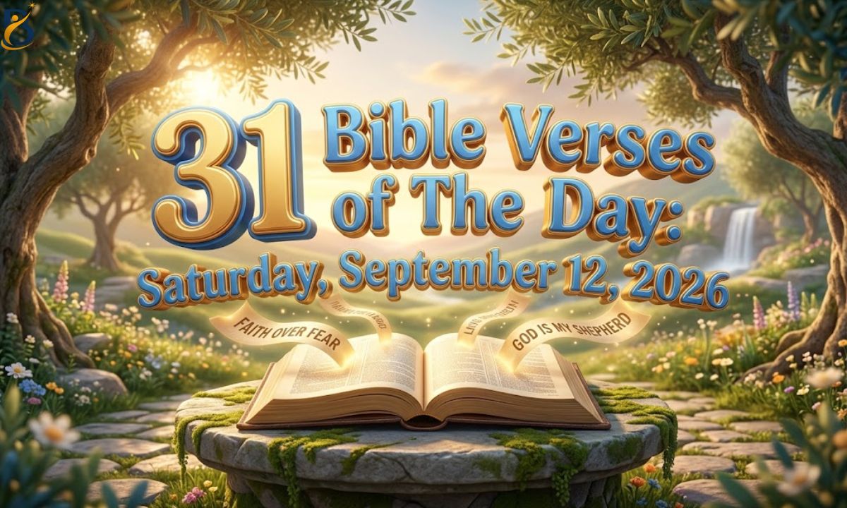 Bible Verses of The Day Saturday September 12 2026