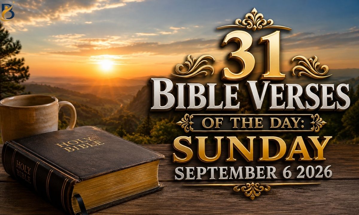 Bible Verses of The Day Sunday September 6 2026