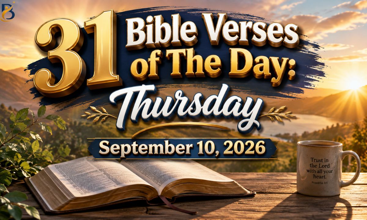 Bible Verses of The Day Thursday September 10 2026